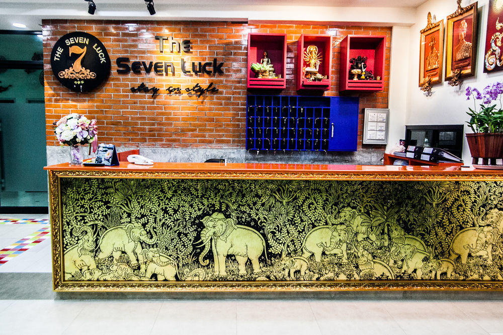 The Seven Luck Hotel Bangkok Eksteriør billede